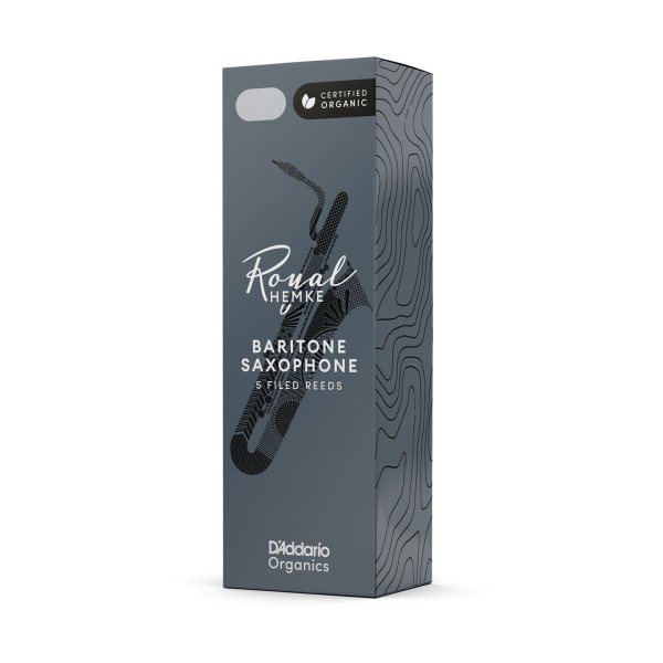 D'Addario Hemke Baritone Saxophone Reeds, 3 (5 Pack) 2