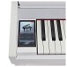 G4M Sonori Low Top Digital Piano, Satin White