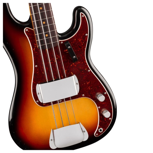 Fender James Jamerson 1962 Precision Bass RW, 3-Tone Sunburst - hardware