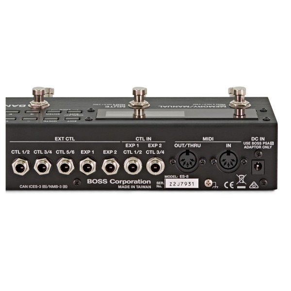 Boss ES-8 Effects Switching System back close