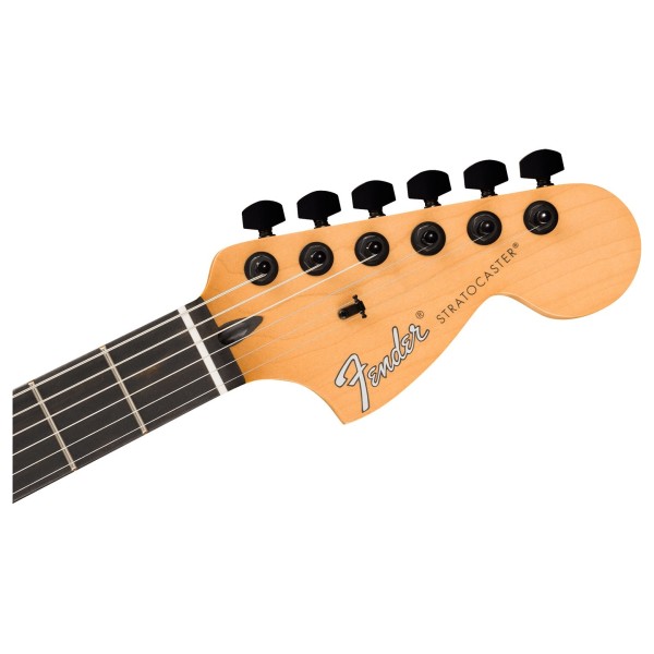 Fender Limited Edition Player Advanced Stratocaster HSS HT, Ebony Fingerboard, Surf Pearl - headstock