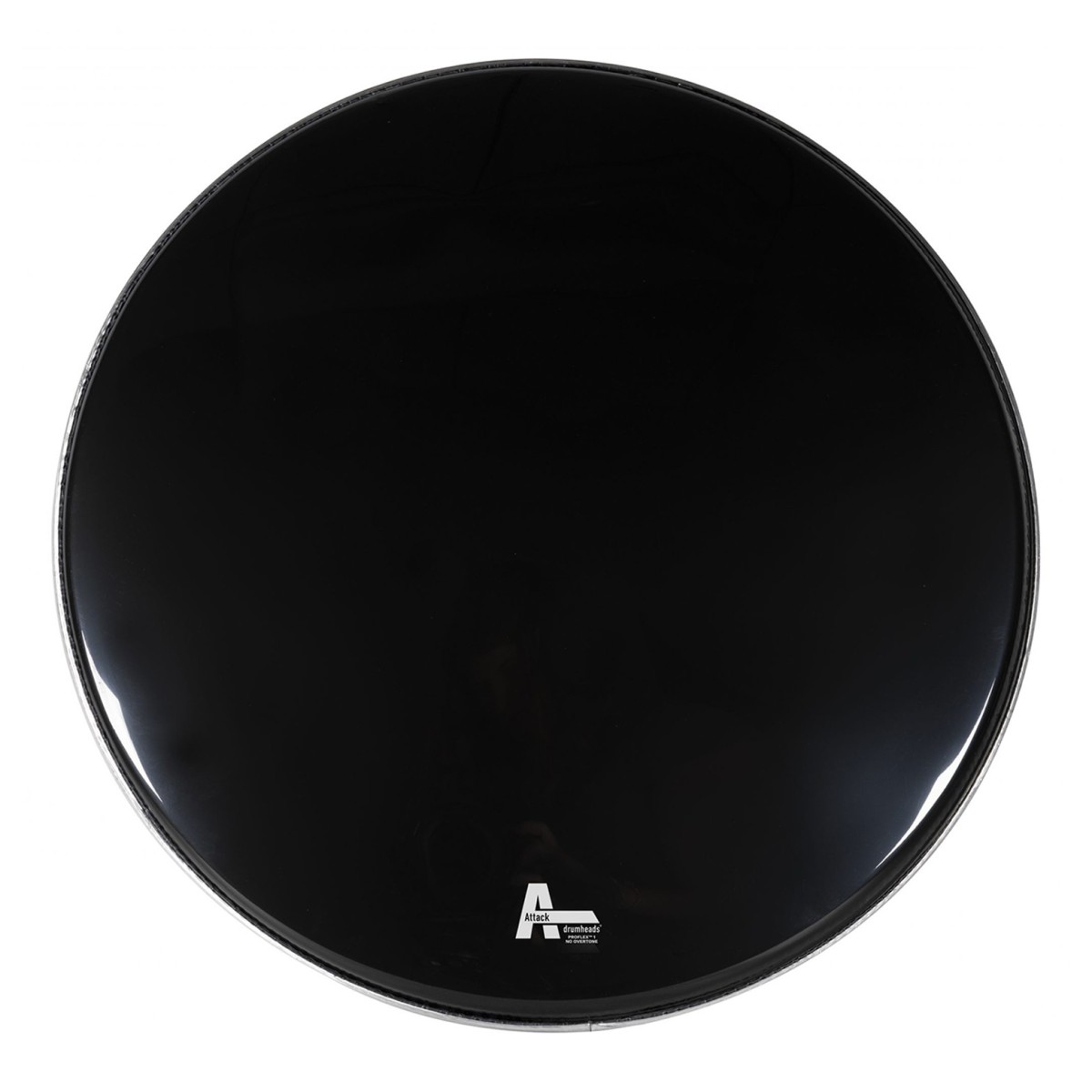 Click to view product details and reviews for Attack 20 Proflex1 1ply No Overtone Black Bass Drum Head.