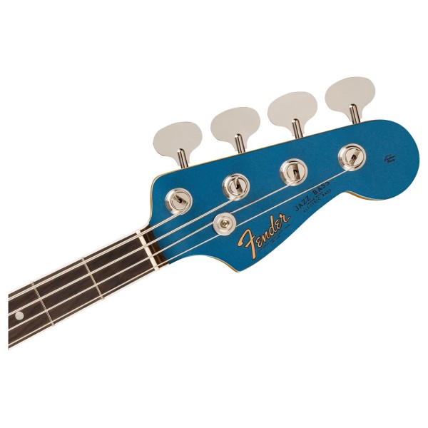 Fender American Vintage II 1966 Jazz Bass RW, Lake Placid Blue - headstock