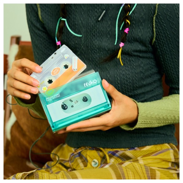 Gadhouse Miko Cassette Player, Mint - Lifestyle