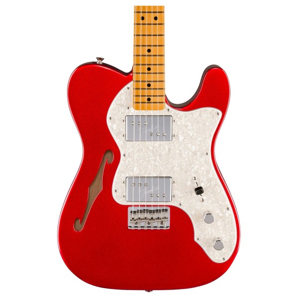 Fender American Vintage II 1972 Telecaster Thinline MN, Candy Apple Red - body