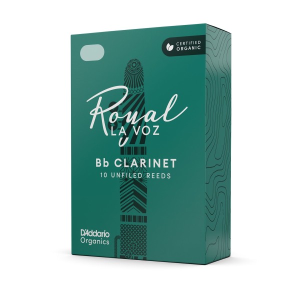 D'Addario La Voz Bb Clarinet Reeds, Medium-Soft (10 Pack) 2