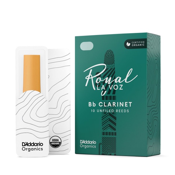 D'Addario La Voz Bb Clarinet Reeds, Medium-Soft (10 Pack) 4