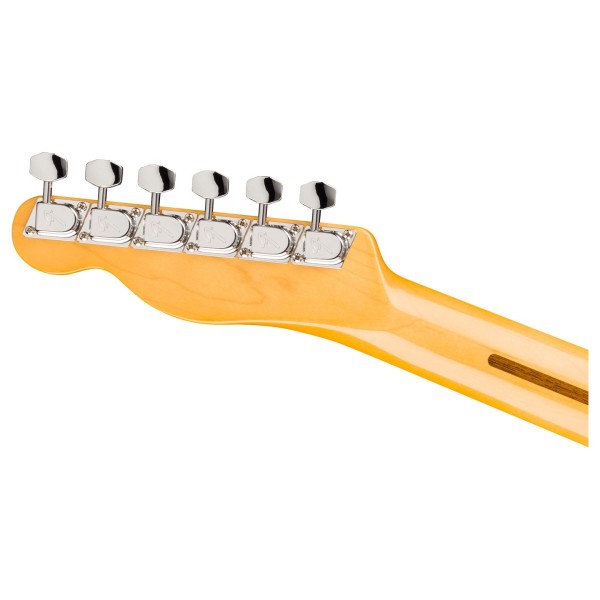 Fender American Vintage II 1977 Telecaster Custom RW, 3-Color Sunburst - back of headstock