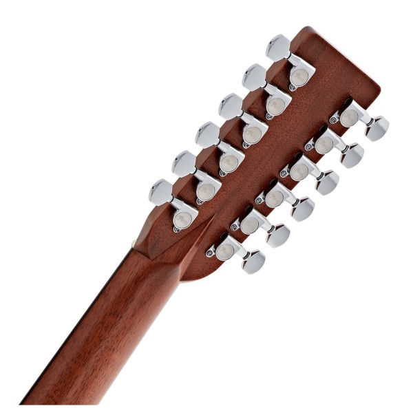 Martin HD12-28 (2025) #M2955296 - back of headstock