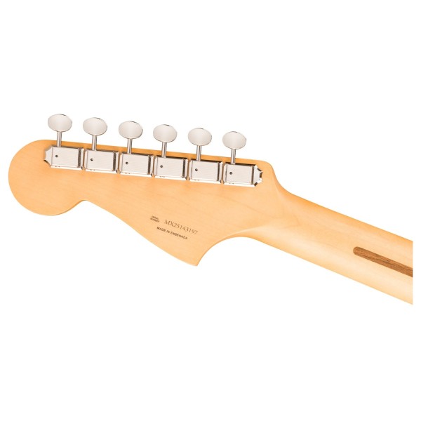 Fender Player II Jazzmaster RW, Rallye Orange - back of headstock