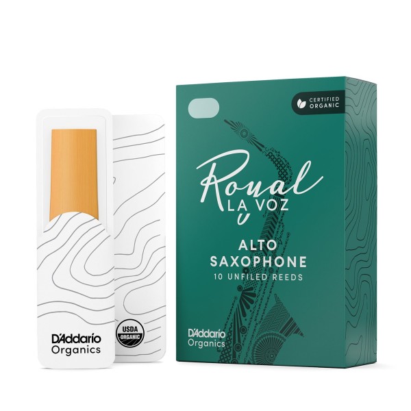 D'Addario La Voz Alto Saxophone Reeds, Hard (10 Pack) 4