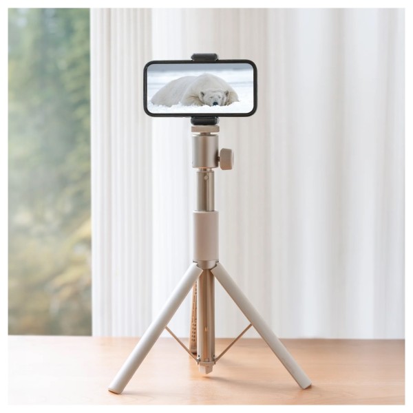 XGIMI Light Gold Portable Stand - lifsetyle 1 