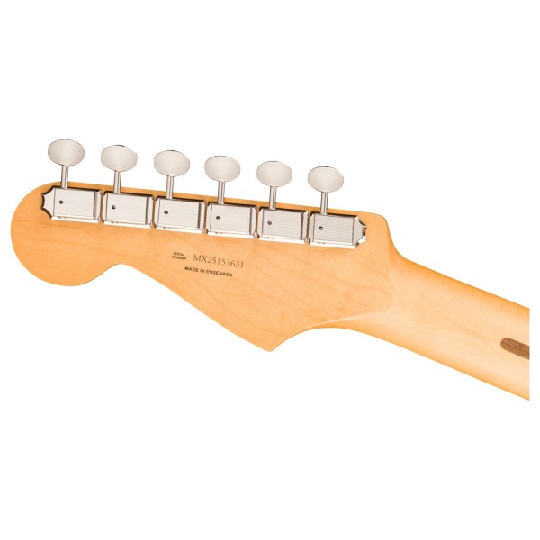 Fender Player II Stratocaster MN, Rallye Orange - back of headstock