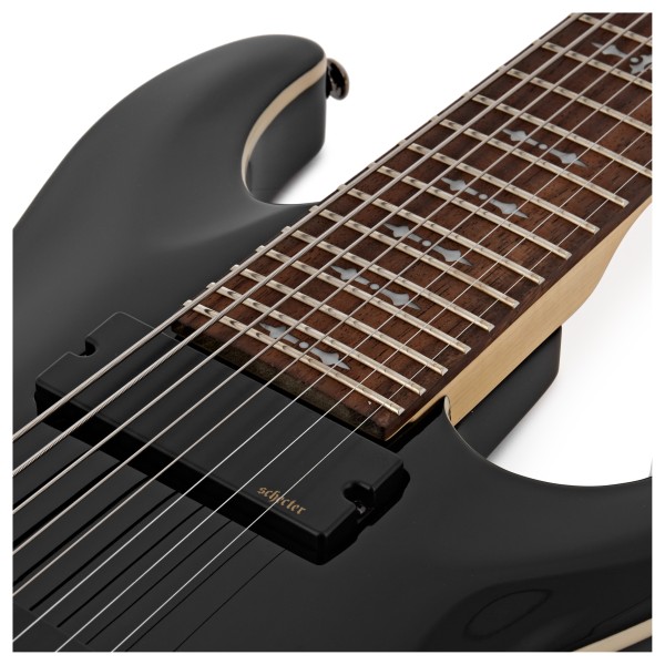 Schecter Omen-8 8 String Electric Guitar, Black