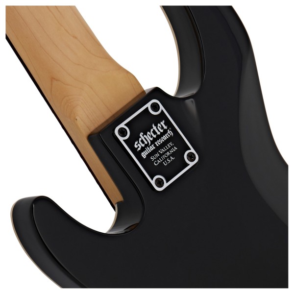Schecter Omen-8 8 String Electric Guitar, Black