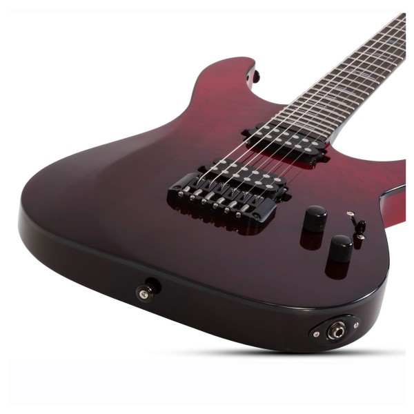 Schecter Reaper-6 Elite, Bloodburst body angle