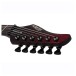 Schecter Reaper-6 Elite, Bloodburst headstock
