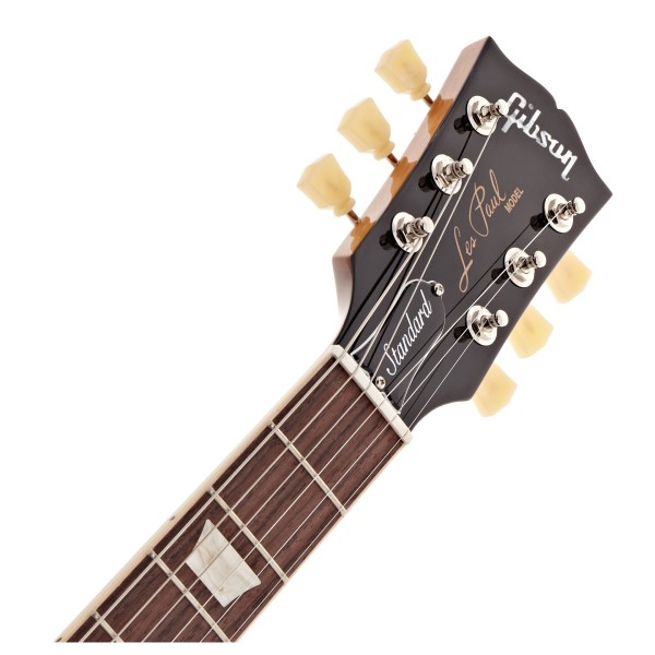 Gibson Les Paul Standard 50s Figured Top, Honey Amber #234250089 - headstock
