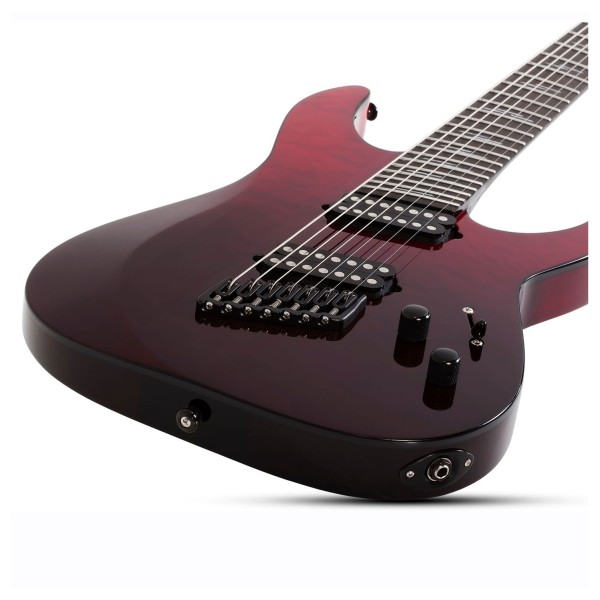 Schecter Reaper-7 Elite MS, Bloodburst back