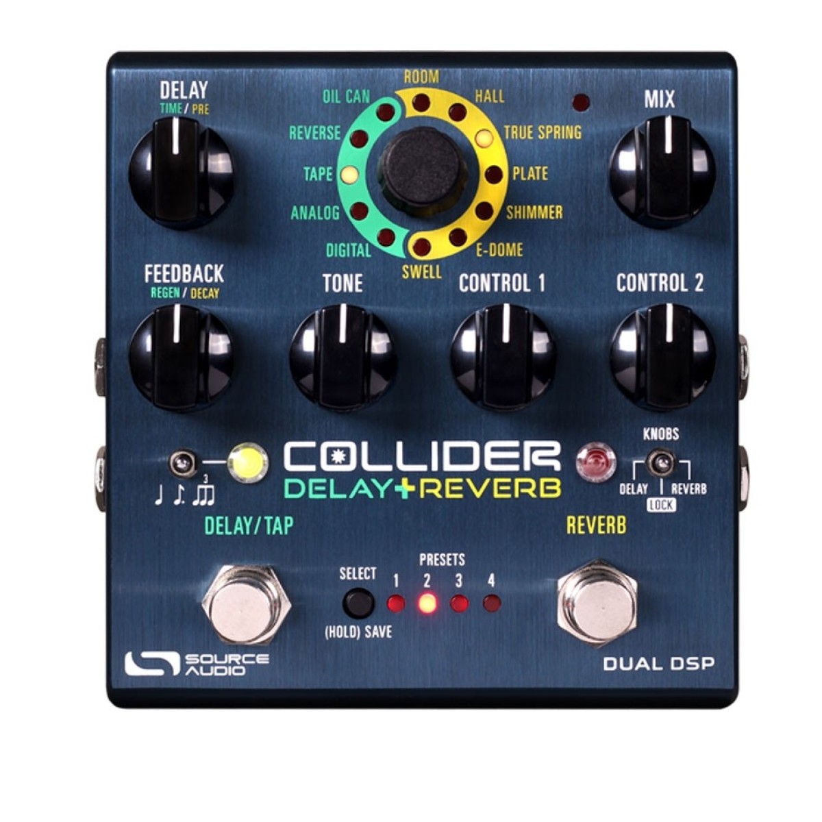 Source Audio Collider Delay & Reverb Pedal - Nearly New | Gear4music
