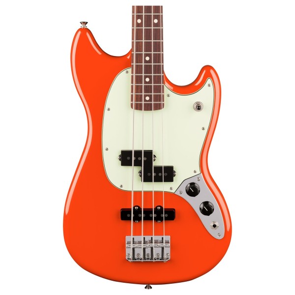 Fender Player II Mustang Bass PJ RW, Rallye Orange - body