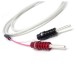 Chord RumourX 2 Metre Speaker Cable with Banana Plug (Pair) - plugs 