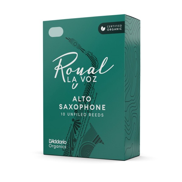 D'Addario La Voz Alto Saxophone Reeds, Soft (10 Pack) 2