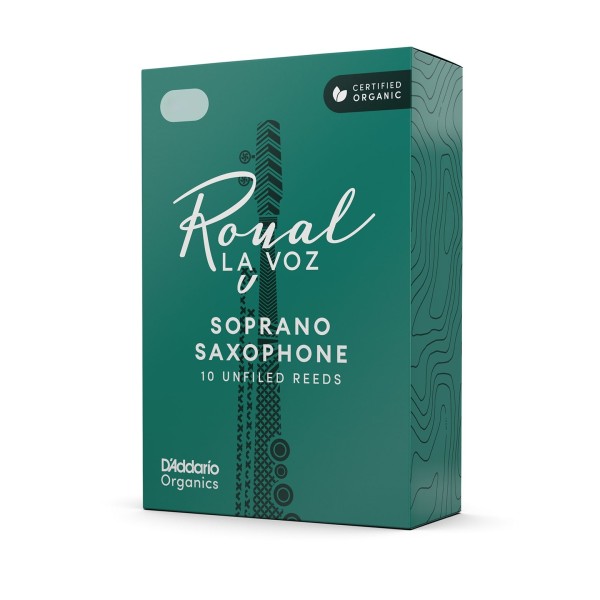 D'Addario La Voz Soprano Saxophone Reeds, Hard (10 Pack) 2