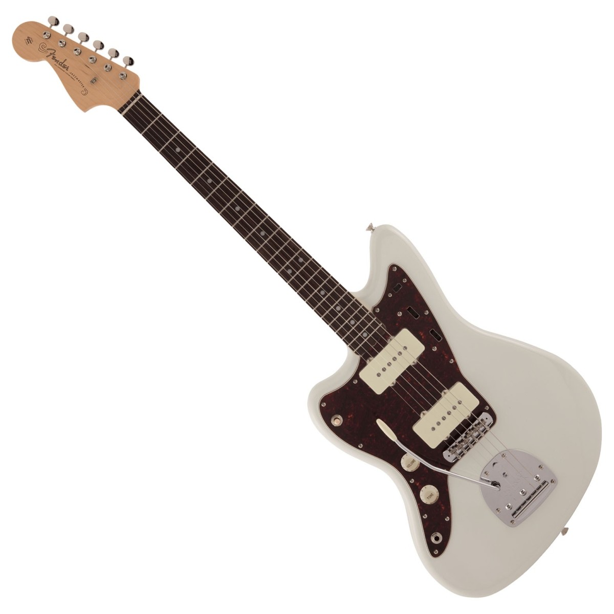 Click to view product details and reviews for Fender Made In Japan Traditional 60s Jazzmaster Left Handed Rosewood Fingerboard Olympic White.
