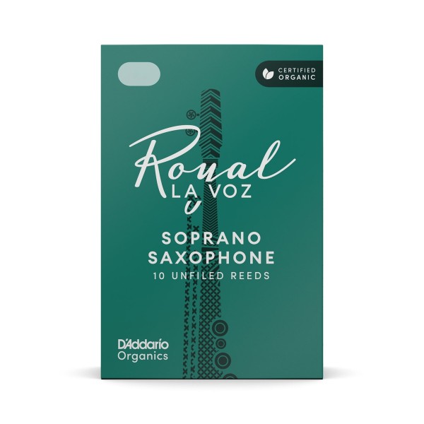 D'Addario La Voz Soprano Saxophone Reeds, Medium (10 Pack) 1