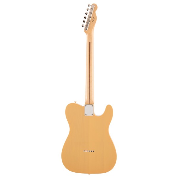 Fender Made in Japan Traditional 50s Telecaster, Left-Handed, Maple Fingerboard, Butterscotch Blonde - back