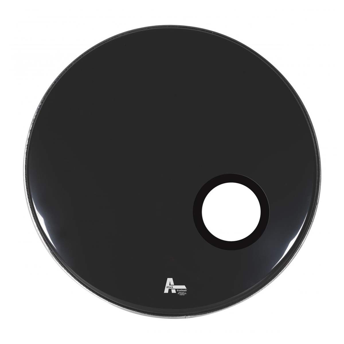 Click to view product details and reviews for Attack 26 Proflex1 1ply No Overtone Black Ported Resonant Bass Drum Head.