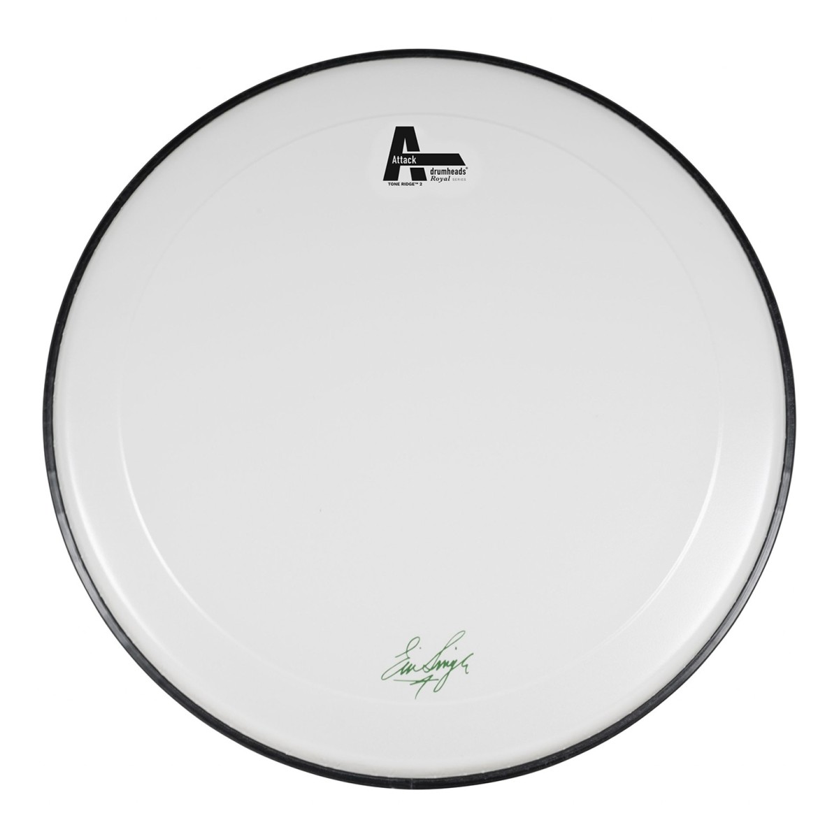 Click to view product details and reviews for Attack 14 Eric Singer Signature 2ply Medium Coated Drum Head.