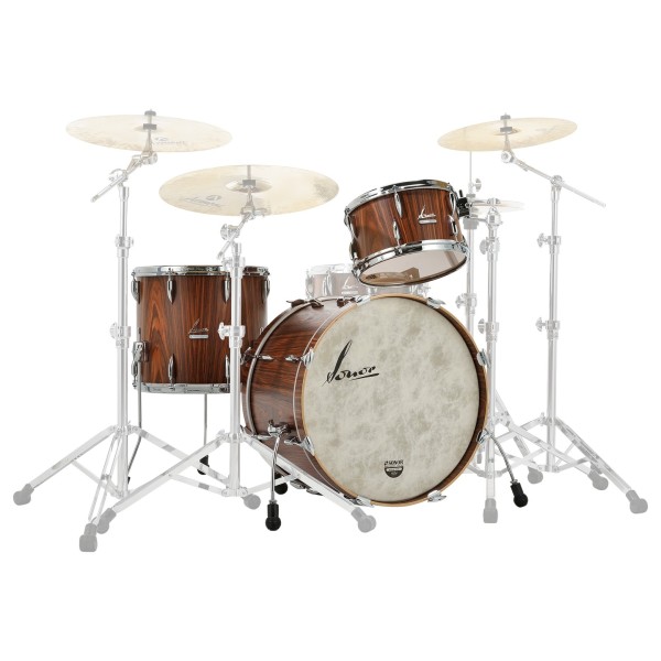 Sonor Vintage 20'' 3pc Shell Pack, Rosewood Semi Gloss