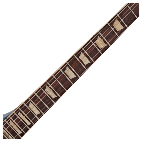 Gibson Custom 1963 Firebird V Maestro Vibrola Ultra Light Aged, Pelham Blue #402583 - neck
