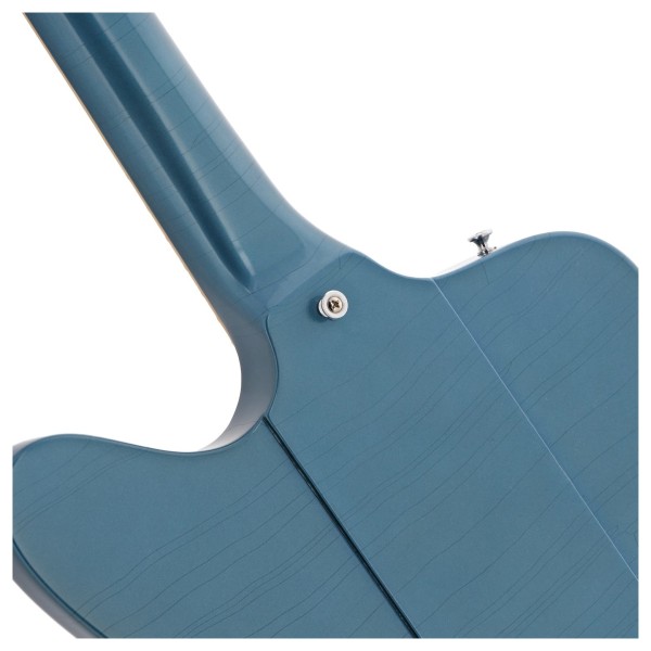 Gibson Custom 1963 Firebird V Maestro Vibrola Ultra Light Aged, Pelham Blue #402583 - neck joint