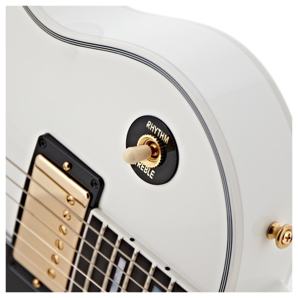 Gibson Custom Les Paul Custom, Alpine White #CS502614 - pickup selector
