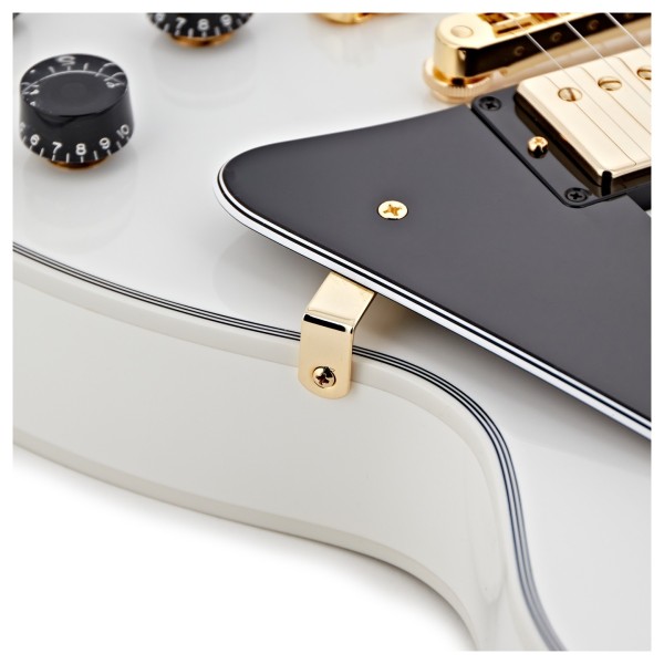 Gibson Custom Les Paul Custom, Alpine White #CS502614 - scratchplate