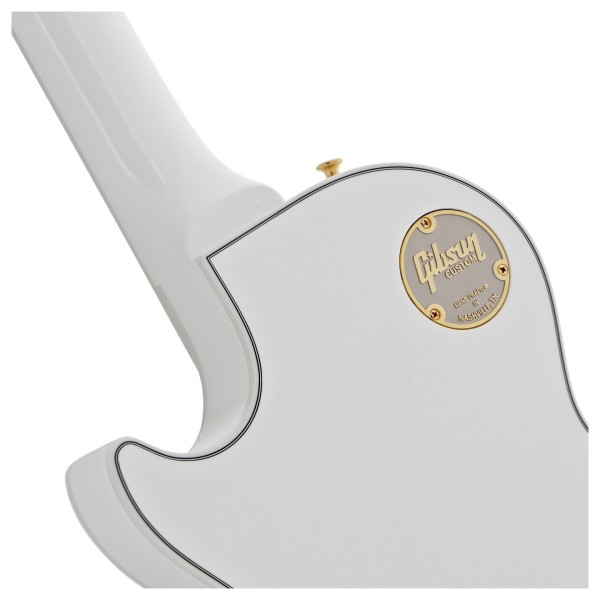 Gibson Custom Les Paul Custom, Alpine White #CS502614 - neck joint