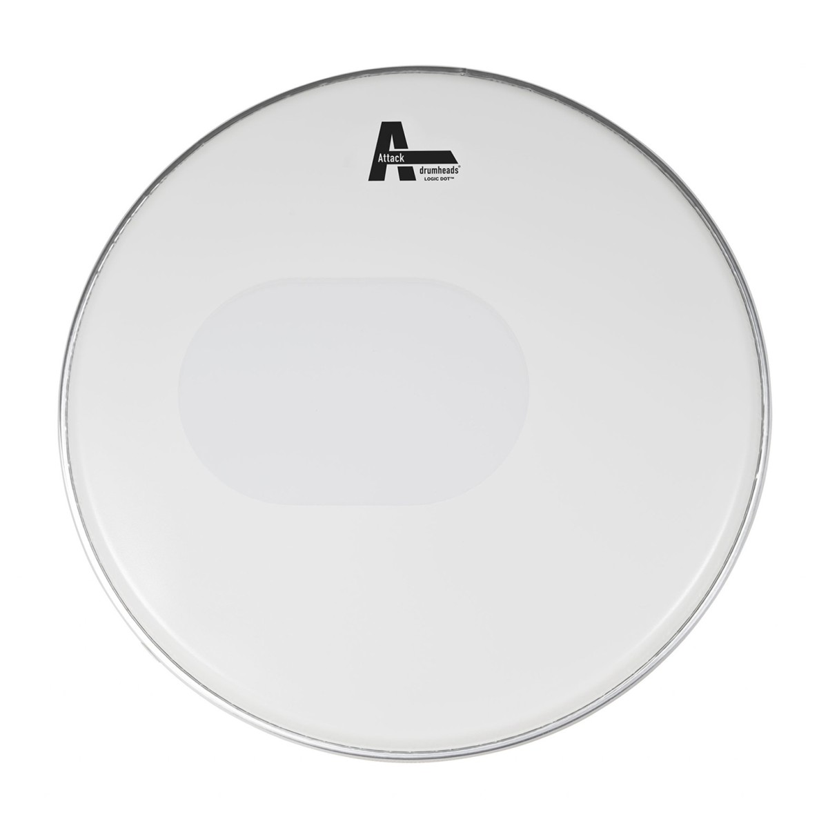 Click to view product details and reviews for Attack 13 Logicdot 1ply Top Oval Dot No Overtone Drum Head.