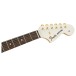 Fender Made in Japan Traditional 2025 Collection 60s Mustang RW, White Pearl - headstock