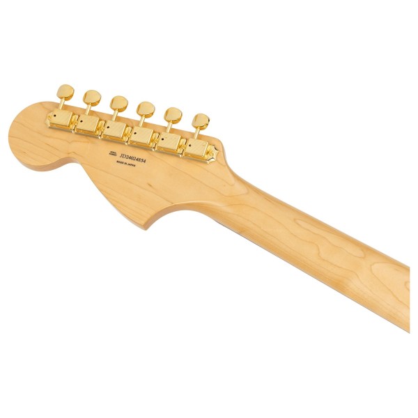 Fender Made in Japan Traditional 2025 Collection 60s Mustang RW, White Pearl - back of headstock