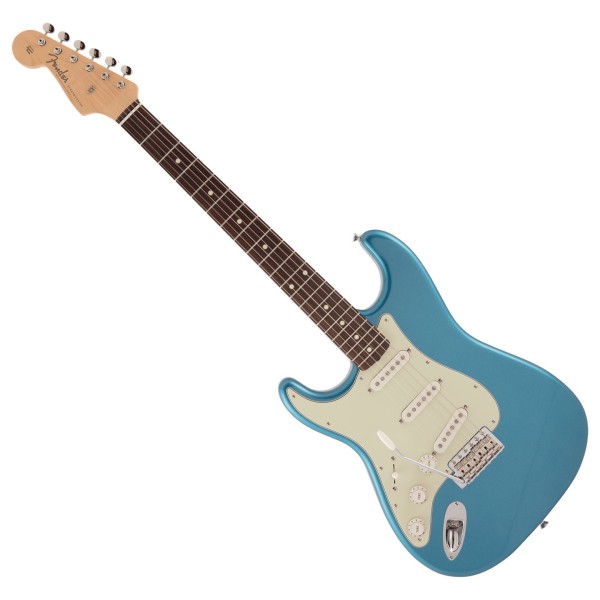 Fender Made in Japan Traditional 60s Stratocaster, Left-Handed RW, Lake Placid Blue
