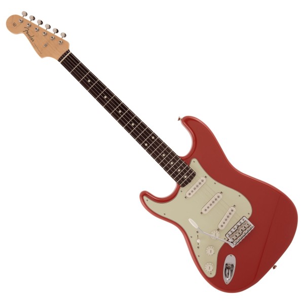 Fender Made in Japan Traditional 60s Stratocaster, Left-Handed, Rosewood Fingerboard, Fiesta Red