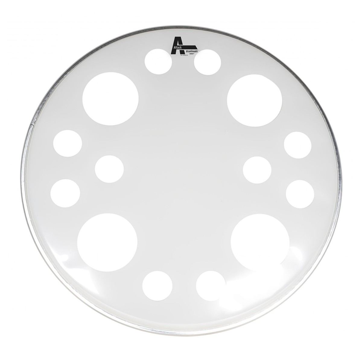 Click to view product details and reviews for Attack 20 Orbit 2ply White Batter Bass Drum Head.