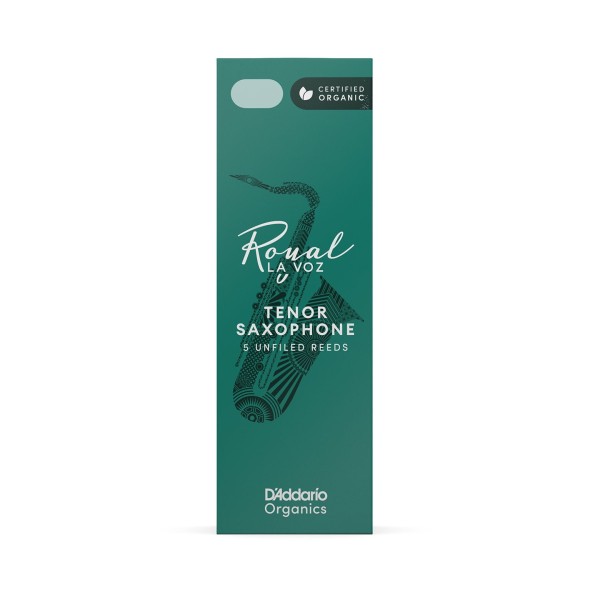 D'Addario La Voz Tenor Saxophone Reeds, Medium Soft (5 Pack) 1