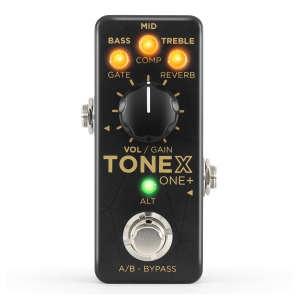 TONEX One Plus Pedal, Black & Gold - Top