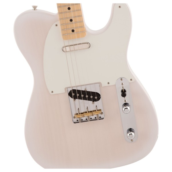 Fender Made in Japan Traditional 50s Telecaster, White Blonde - hardware
