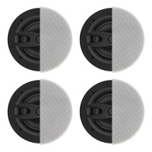 AVCOM 8 Inch In Ceiling Speaker (Four Pack), 8 Ohm