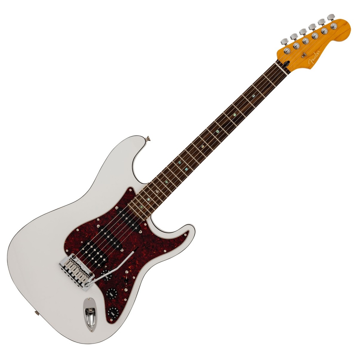 Fender Made in Japan Limited Active Modern Stratocaster HSS RW Feather Gray